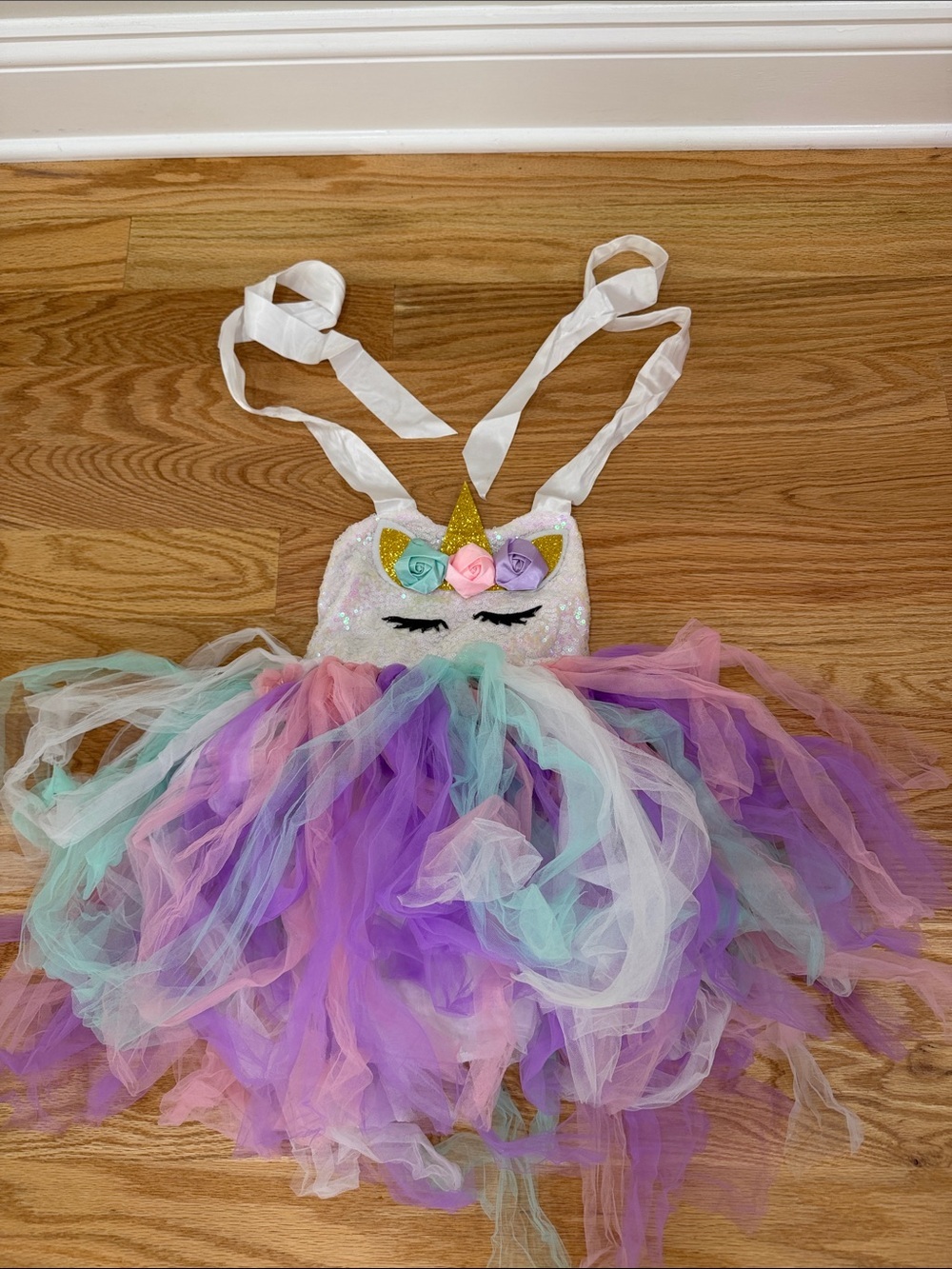 Unbranded Pastel Unicorn Tutu costume- Pink, Purple. Girls size small